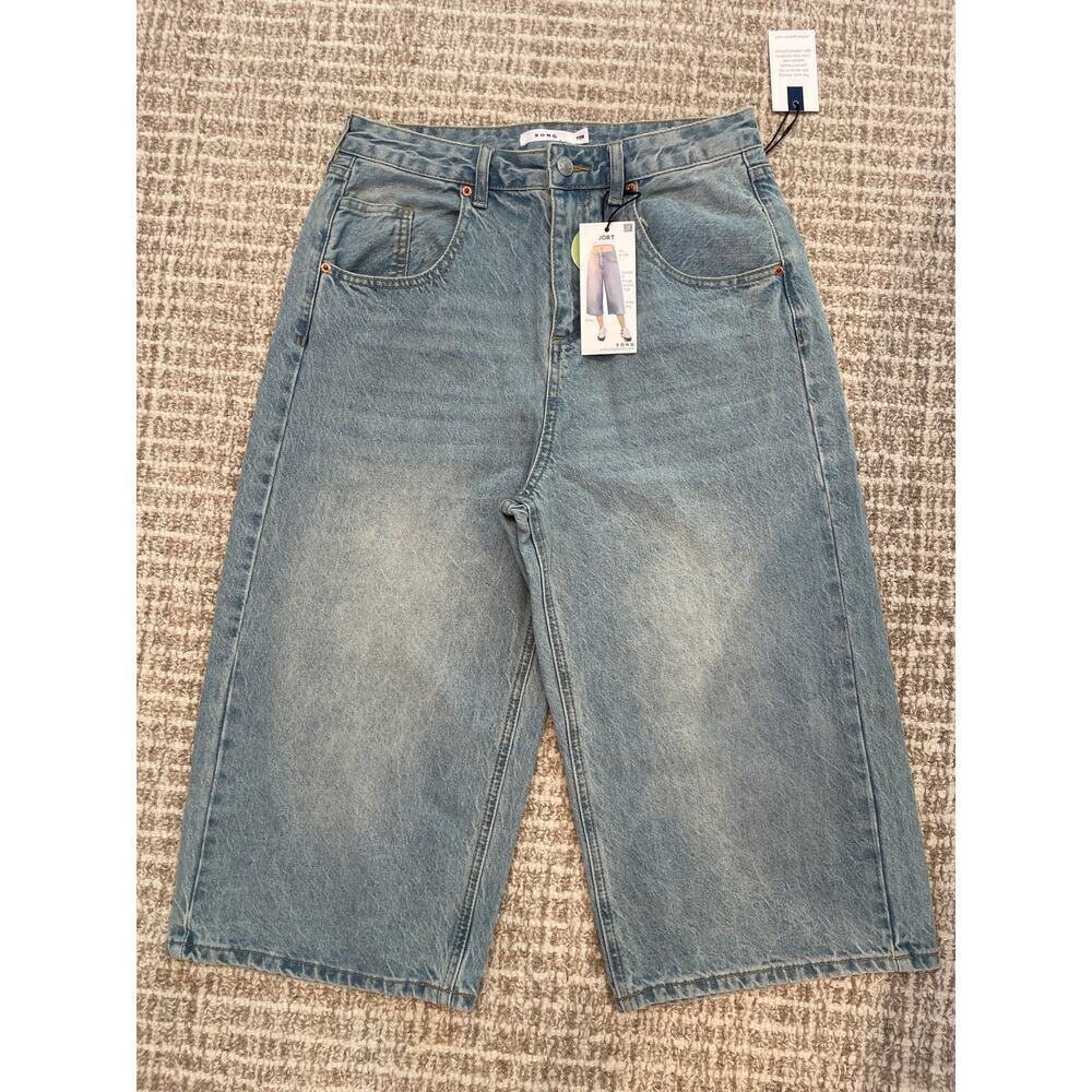 Women’s Baggy Wide Legged Cropped jeans by Song Sz 7